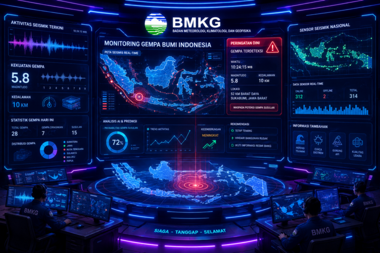 BMKG Gempa Bumi Terkini: Cara Memantau Informasi Gempa Cepat, Akurat, dan Terpercaya