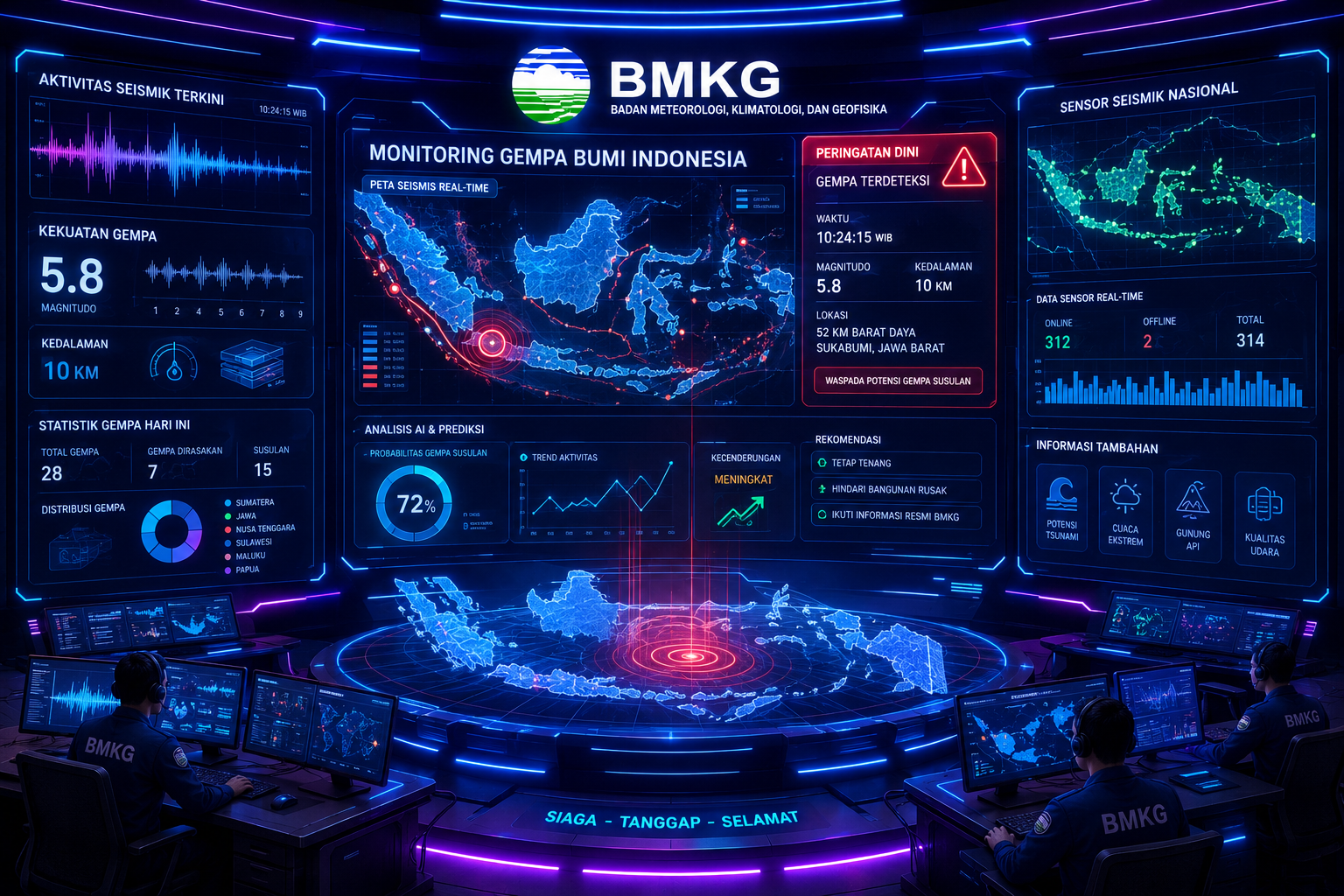 BMKG Gempa Bumi Terkini: Cara Memantau Informasi Gempa Cepat, Akurat, dan Terpercaya